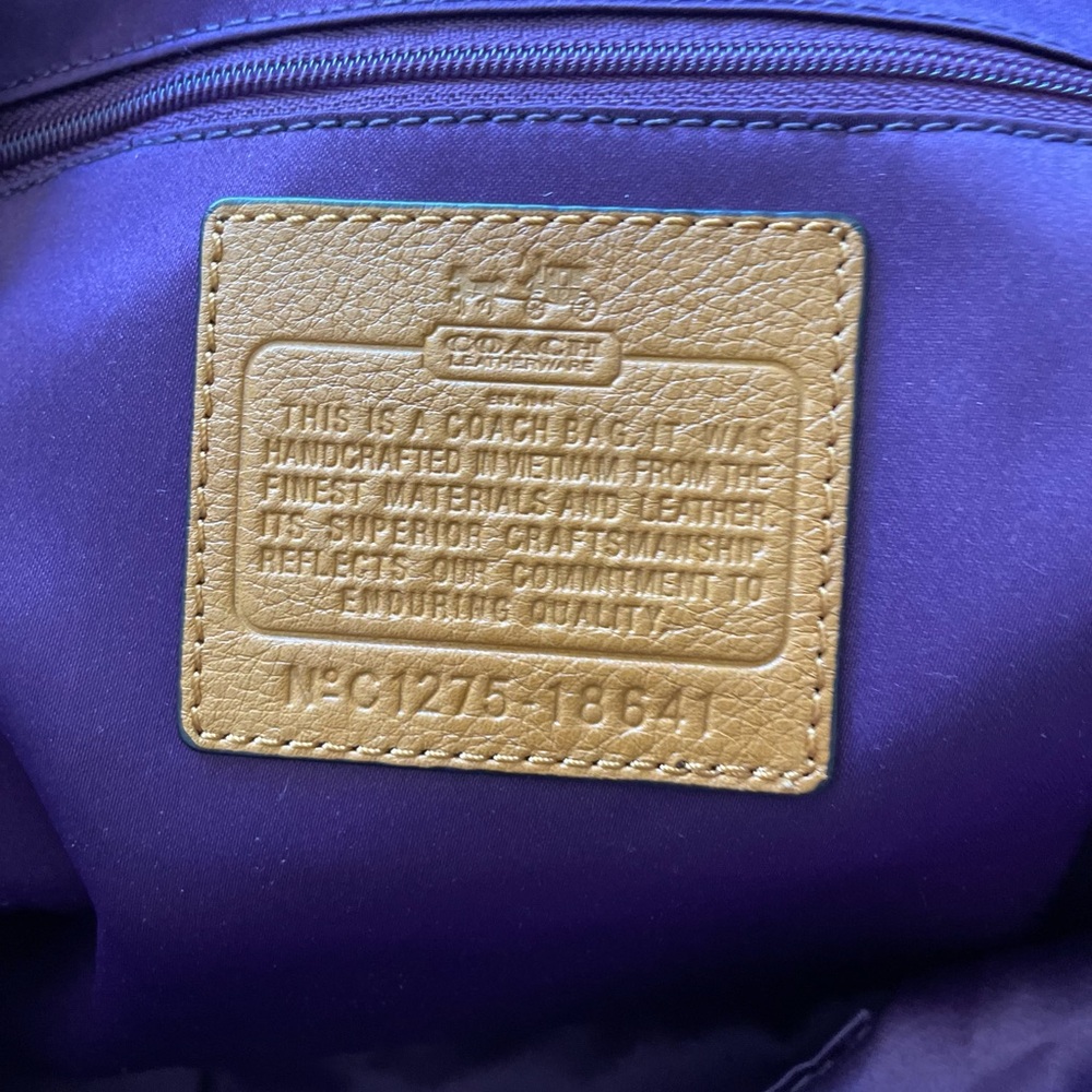 Coach Madison Leather Lindsey Satchel in
Saffron 18641 - Picture 5 of 14